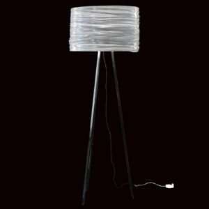 Silence Floor Lamp by Molto Luce : R275245 Size Large Finish Black 