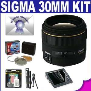 Sigma 30mm f/1.4 EX DC HSM Lens & Filters & Lens Cleaning 