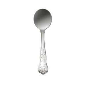  Oneida Kings Silver plate Round Bowl Soup Spoon 1 DZ/CAS 