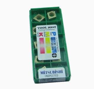 10pcs Mitsubishi CCMT060204 Carbide Inserts CNC lathe  