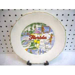   : FLORIDA STATE COMMEMORATIVE COLLECTOR PLATE 1970S: Everything Else