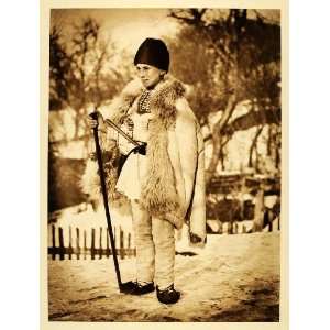  1932 Romanian Boy Costume Sibiu Transylvania Romania 