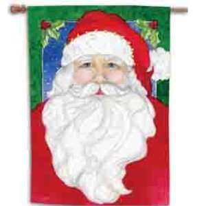  Toland Standard Christmas Art Flags, Claus Patio, Lawn 
