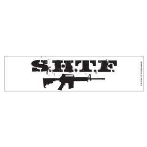  SHTF  S#t hits the fan (Bumper Sticker) 