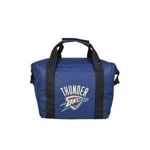  Oklahoma City Thunder NBA Logo Soft Sided Cooler Sports 