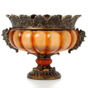  Smoke Amber Decorative Bowl: Home & Kitchen