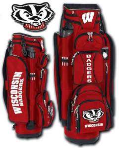 NEW Datrek Wisconsin College Golf Cart Bag  