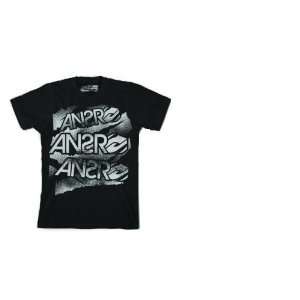 Answer Ripped T Shirt , Size Md, Color Black, Size Segment Youth 