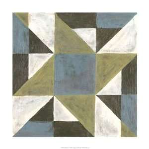  Patchwork Tile I by Vanna Lam 24x24