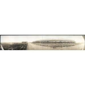  Panoramic Reprint of Panorama view, Sheepshead Bay motor 