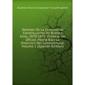  Debates De La Convencion Constituyente De Buenos Aires 