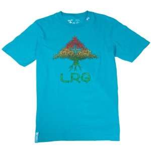  LRG Core Four   Mens T Shirt   Turquoise Sports 