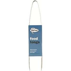  Chef Aid Stainless Steel Food Tongs 23Cm: Kitchen & Dining
