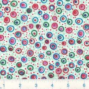  45 Wide Cut Ups Dots Cool Mint Fabric By The Yard Arts 