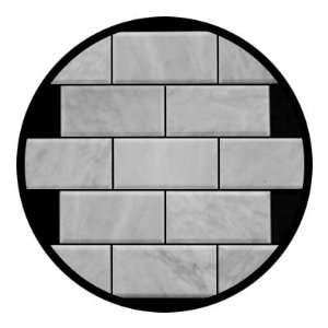  Carrara Marble Italian White Bianco Carrera 3x6 Marble Subway Tile 
