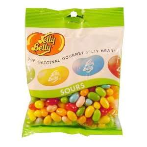 Jelly Belly Gourmet Jelly Bean, Sours, 7 oz:  Grocery 