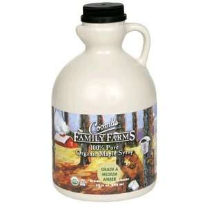 Coombs Family Farms 100% Pure Organic Maple Syrup Grade A Medium Amber 
