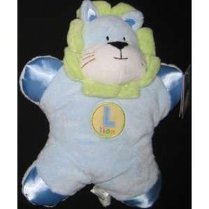  Little Wonders Blue Lion Plush Baby Toy: Toys & Games