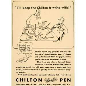   Pen Dr. Seuss Long Island Writing   Original Print Ad