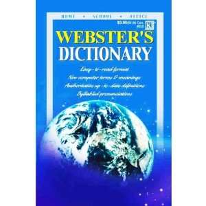  Soft Cover   2010   Websters Dictionary Case Pack 72 