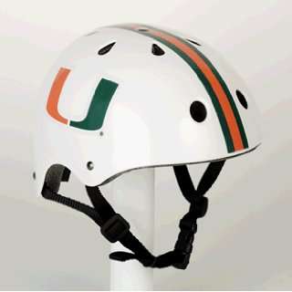  Miami Hurricanes Multi Sport Helmet Small ** Sports 