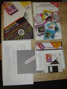Copy II Plus Central Point Software Book & Disks 1987  