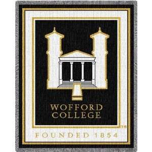  Wofford College   69 x 48 Blanket/Throw   Wofford Terriers 