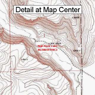   Map   High Rock Lake, Nevada (Folded/Waterproof): Sports & Outdoors