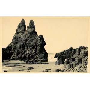  1887 Point of Rocks San Diego California Photogravure 