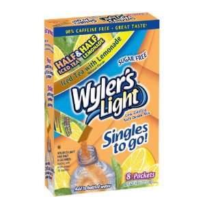  Wylers Light Half Ice Tea and Half Lemonade 96 singles 12 