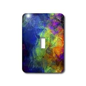 TNMGraphics Abstract Designs   Crinkled Colors   Light Switch Covers 