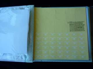 Martha Stewart BABY SCRAPBOOK 8x8~Post bound Album & 450 Pcs PAGE KIT