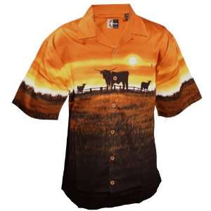  Texas Longhorns Burnt Orange Camp Polo: Sports & Outdoors