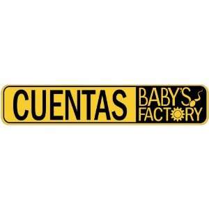   CUENTAS BABY FACTORY  STREET SIGN: Home Improvement