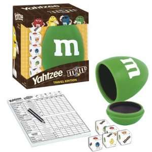  USAopoly M & Ms Yahtzee   Green Toys & Games