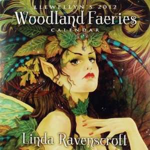  2012 Woodland Fairies Wall Calendar by Llewellyn