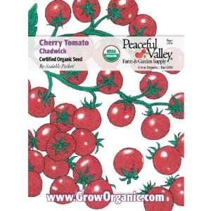  Organic Tomato Seed Pack, Chadwick: Patio, Lawn & Garden