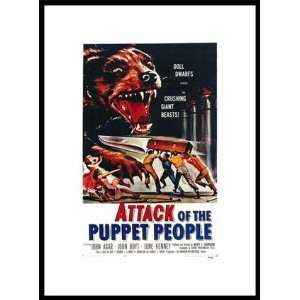  Attack of the Puppet People Movies Framed Poster Print 