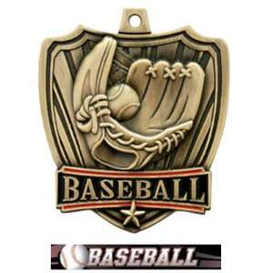 Awards 2.5 Shield Custom Baseball Medals GOLD MEDAL / ULTIMATE Custom 