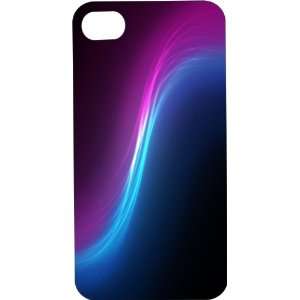 Black Hard Plastic Case Custom Designed Electronic Colors iPhone Case 