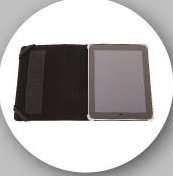 Big Savings on   Cyber Acoustics IC 1000BK Leather iPad Cover/Case
