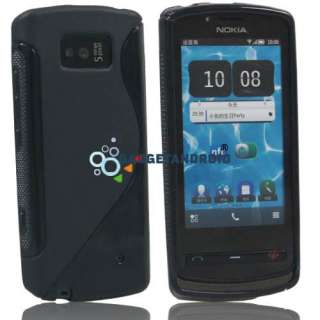 NEW BLACK S CURVE TPU GEL CASE SKIN PROTECTOR COVER FOR NOKIA 700 