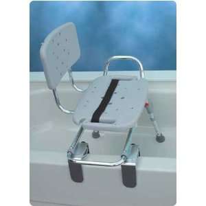  Tub Mount Sliding Transfer Bench with Swivel Seat Health 