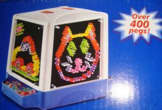 NEW LITE BRITE CUBE +LITE BRITE PEGS refill pictures FREE SHIPPING 