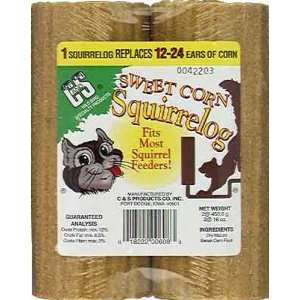  32 oz. Sweet Corn Squirrel Log   12 24 ears of corn 
