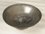 Antique English Pewter Muffin Round Dish w/ Lid  