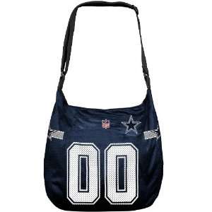  Dallas Cowboys Navy Blue Veteran Jersey Tote Bag Sports 
