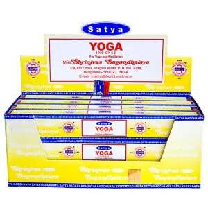    Satya Yoga   Twelve 15 Gram Boxes   Satya Sai Baba Incense Beauty