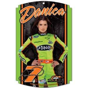  Wincraft Danica Patrick Wood Sign: Sports & Outdoors