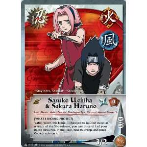   for Power N C010 Sasuke Uchiha & Sakura Haruno Rare Card Toys & Games